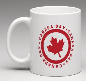 Canada Day mug